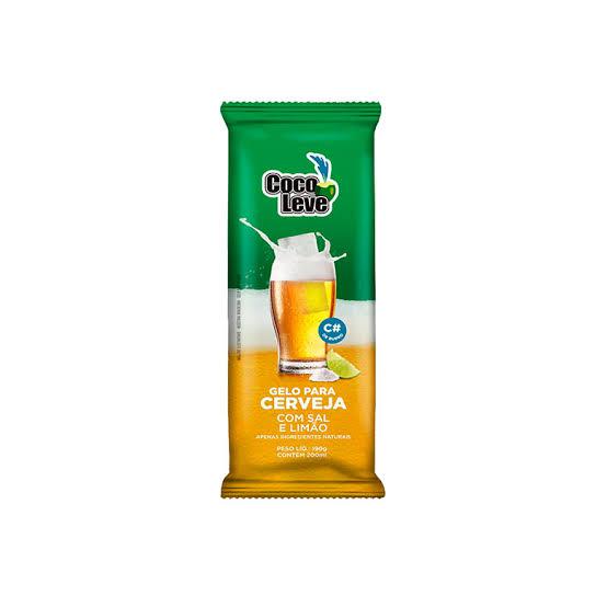 GELO COCO LEVE - CERVEJA COM SAL E LIMAO 190GR