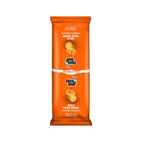 GELO COCO LEVE LARANJA 190GR