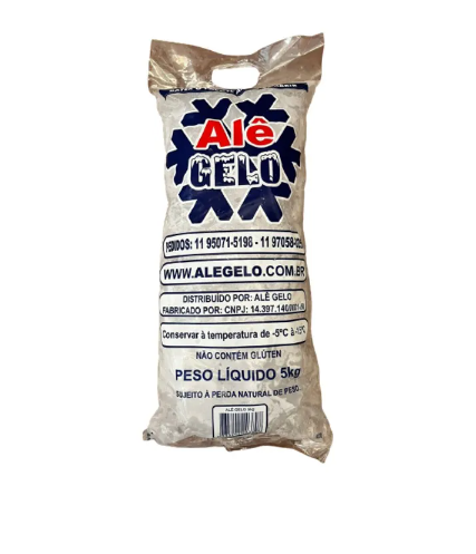 GELO EM CUBO 5 K