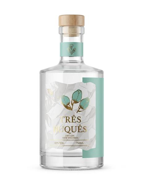 GIN 3 PEDRAS WESTERN 750ML