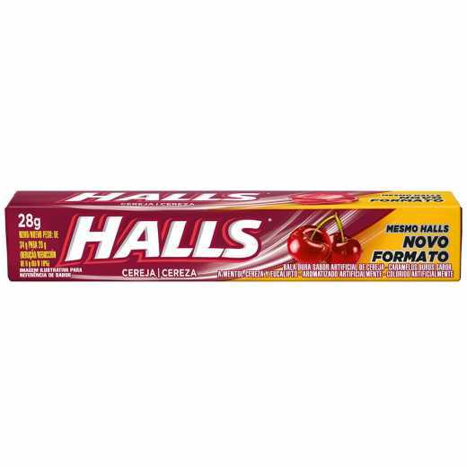 HALLS CEREJA 28GR