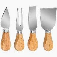 JOGO 4 PÇ QUEIJO BAMBU