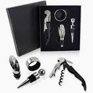 JOGO PARA VINHO 4 PEÇAS YANGZI 26637