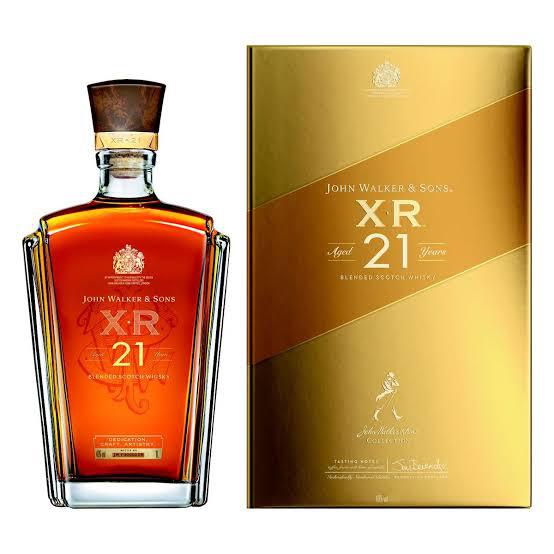 JOHNNIE WALKER & SONS XR 21 ANOS 1L