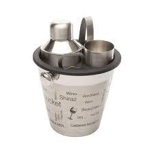 KIT 5 PEÇAS P/ BAR AÇO - LYOR - 220718