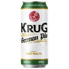 KRUG GERMAN PILSEN LT 473ML