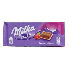 MILKA RASPBERRY FRAMBOESA 100G