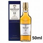 MINIATURA MACALLAN DOUBLE CASK 12 50ML