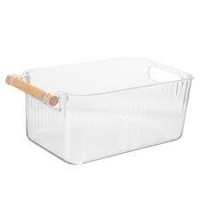 ORGANIZADOR ACRÍLICO C/ ALÇA 30X15CM