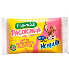 PAÇOQUITA ROLHA NESQUIK 13G