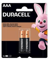 PILHA DURACELL AAA 2UN