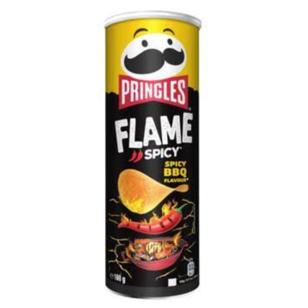 PRINGLES FLAME BBQ SPICY 160G