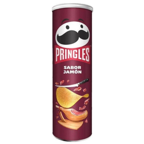 PRINGLES JAMON 185G