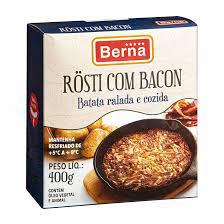 ROSTI BATATA RALADA COM BACON 400G