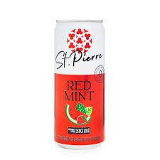 ST PIERRE RED MINT ZERO 310ML