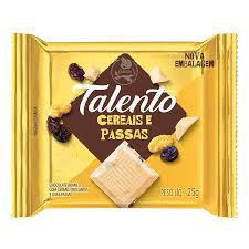 TALENTO CEREAIS PASSAS 25G
