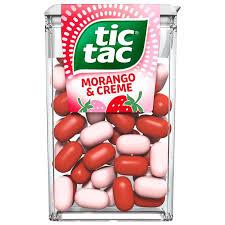 TIC TAC MORANGO & CREME 14G