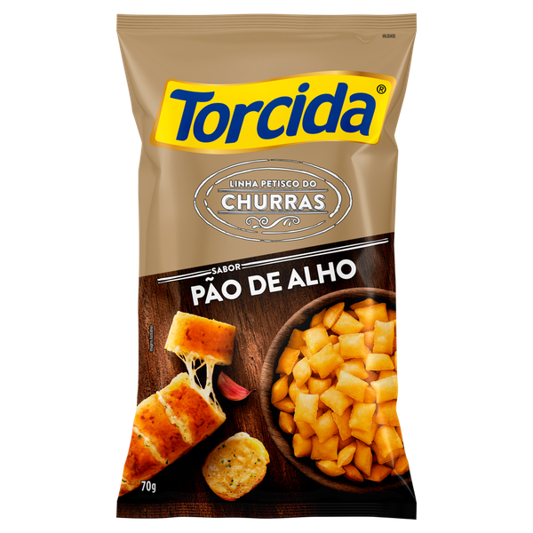 TORCIDA PAO DE ALHO 70GR