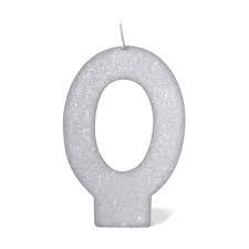 VELA PRATEADA GLITTER N 0