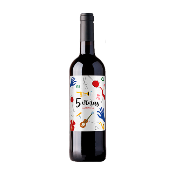 VINHO CINCO VINAS GARNACHA 750ML
