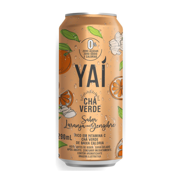 YAI CHA LARANJA C/ GENGIBRE 290ML