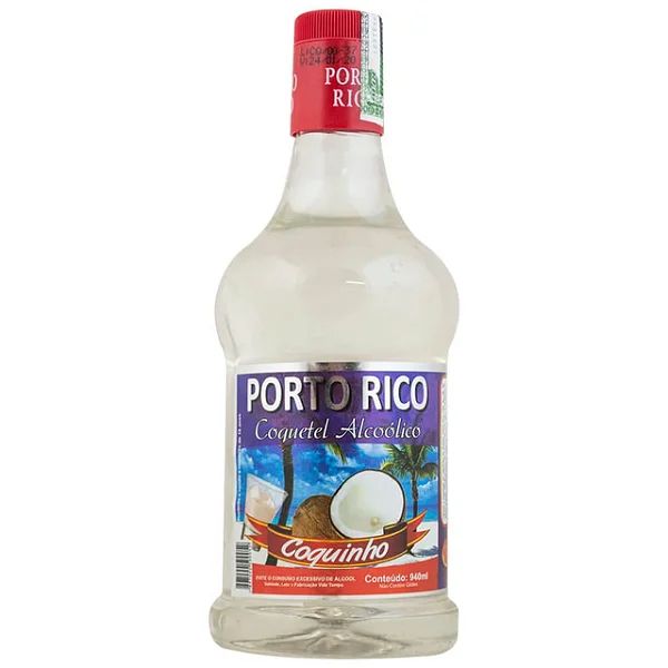COQUETEL PORTO RICO COCO 940ML