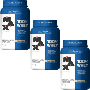 WHEY 100% POTE COOK CREA MAX TITANIUM 900GR