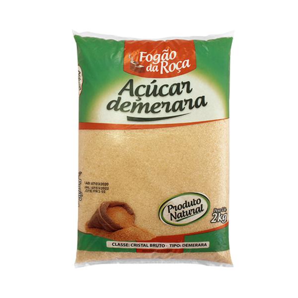 ACUCAR CRISTAL DEMERARA 2KG