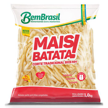 BATATA PALITO MAIS BATATA 1KG