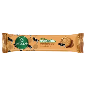 BISC PIRAQUE LEITE MALTADO RECH DOCE LTE 85GR