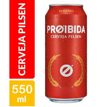 CERVEJA  PROIBIDA LT 550ML