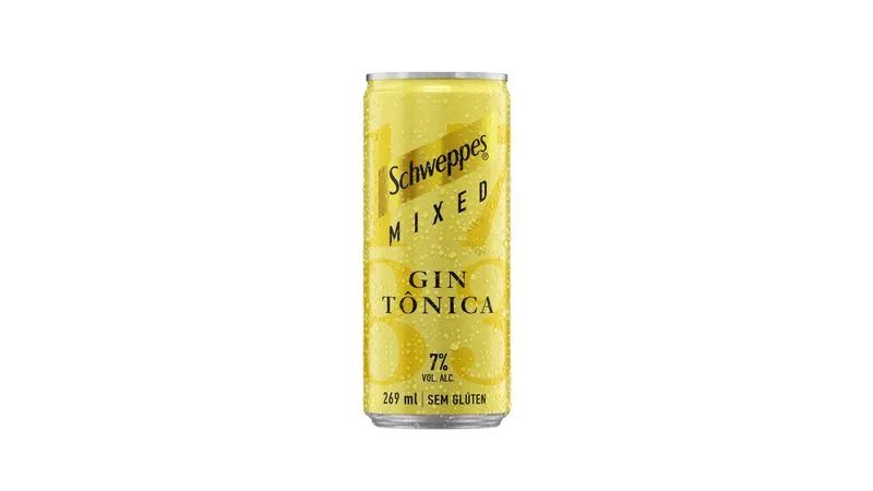 SCHWEPPES GIN TONICA MIXED LT 269ML