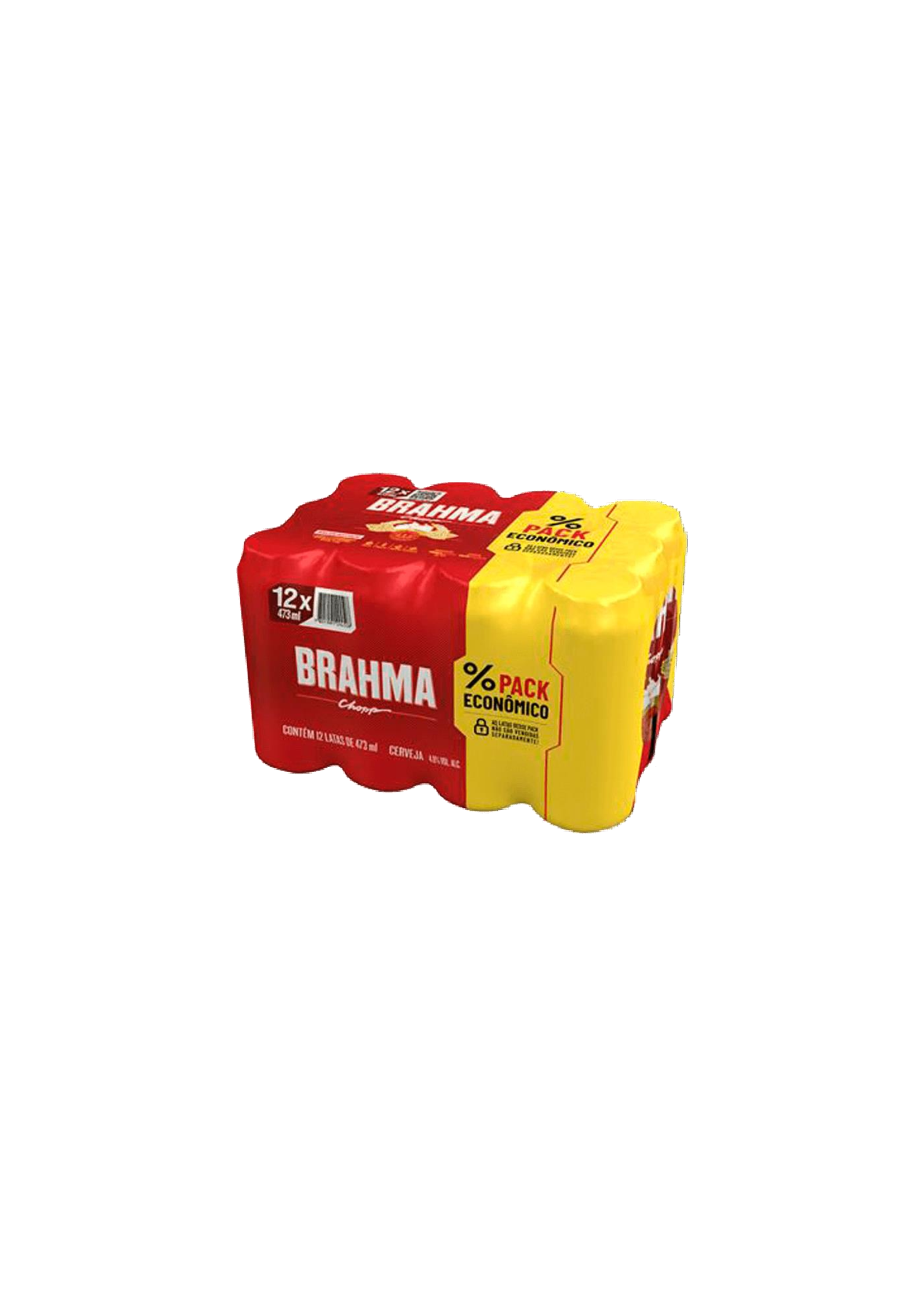 CERVEJA BRAHMA CHOP LT 473ML C12UN PACK PROMO