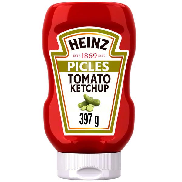 KETCHUP HEINZ PICLES 397GR
