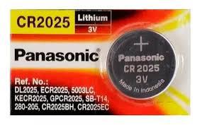 BATERIA PANASONIC 3V. CR 2025 - 1UN