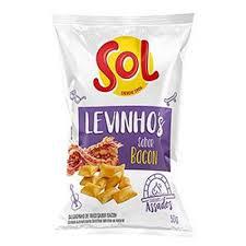 SALGADINHO SOL LEVINHOS BACON - 50G