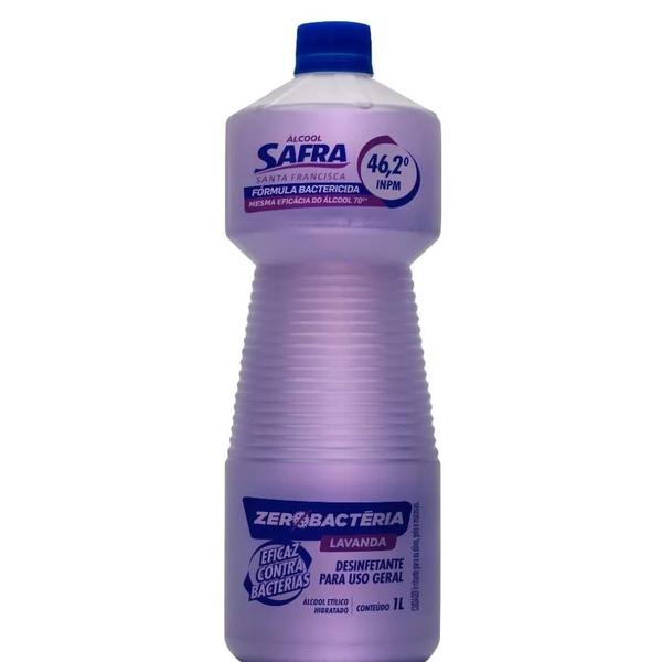 ALCOOL SAFRA 46.2 LAVANDA 1L