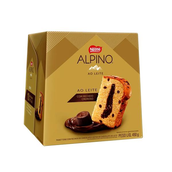 ALPINO PANETTONE CHOCOLATE AO LEITE 450G