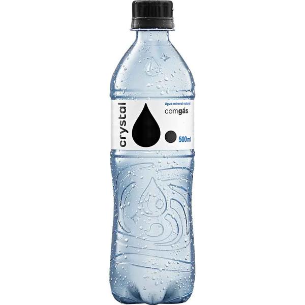 AGUA MINERAL CRYSTAL COM GAS 500ML