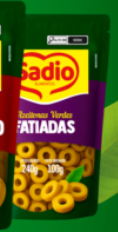 AZEITONA SADIO FATIADA SACHET 100G