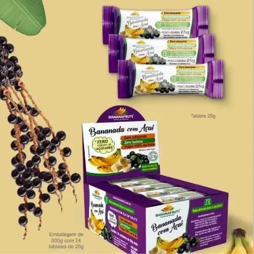BANANADA C/ ACAI ZERO BANANAFRUTI 25G