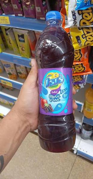 BEBIDA MISTA ISIS UVA E MACA ZERO 1L