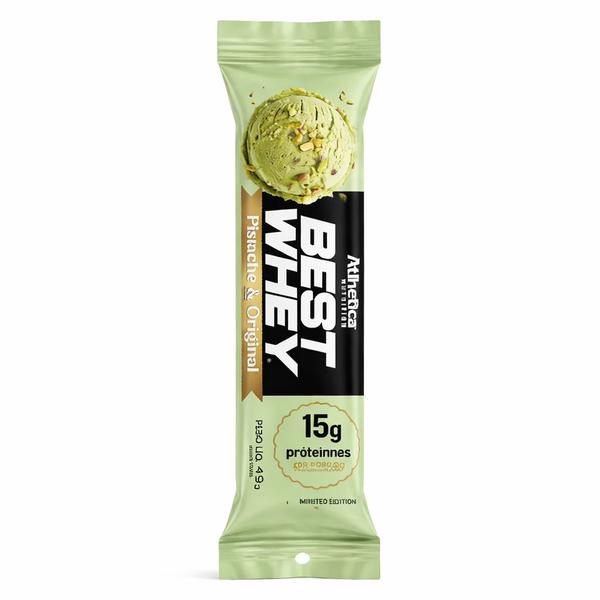 BEST WHEY BAR  PISTACHE ORIGINAL ATLHETICA 49G