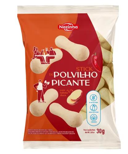 BISC POLV C\BATATA DOCE 30GR PICANTE