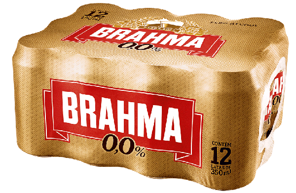 BRAHMA ZERO ALCOOL 350ML FD C/12