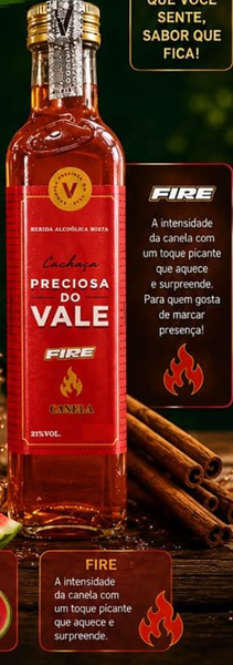 CACHACA PRECIOSA DO VALE CANELA 1L
