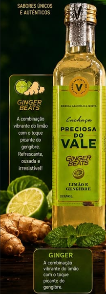 CACHACA PRECIOSA DO VALE LIMAO/GENGIBRE 1L