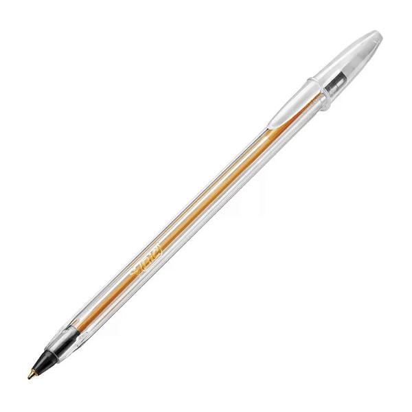 CANETA BIC CRISTAL PRETA FINA 0.8MM