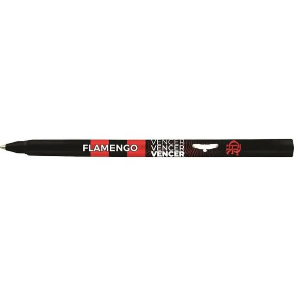 CANETA ESF. 1.0MM FLAMENGO AZUL