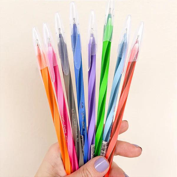 CANETA ESF. SPIRO GLOW 0.7MM